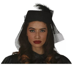 Black Widow's Cap and Veil