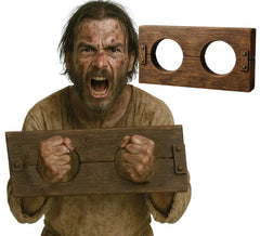 40cm Wood Effect Shackles