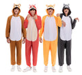 Grupo de animales del bosque
