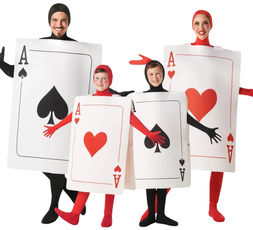 Group of aces and spades