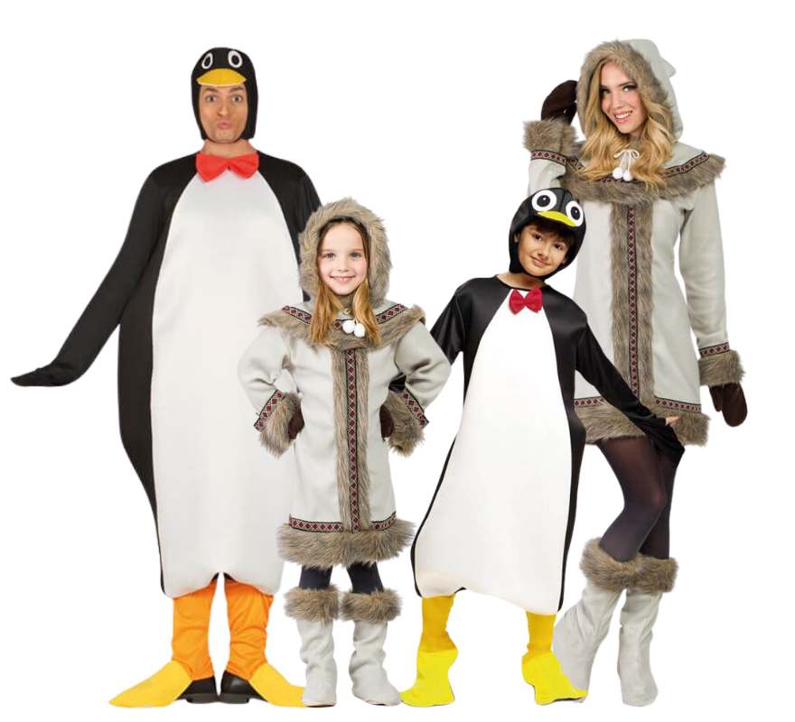 Translation missing: en.Grupo de esquimales y pingüinos
