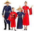 Grupo de guerreros chinos