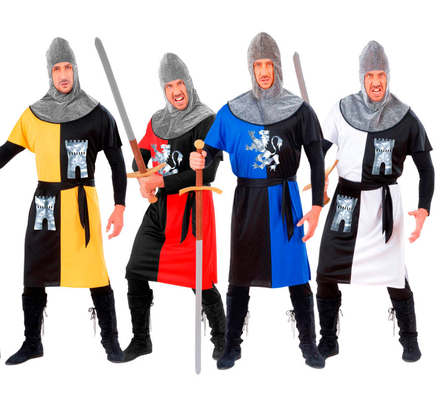 Group of medieval warriors