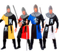 Grupo de guerreros medievales