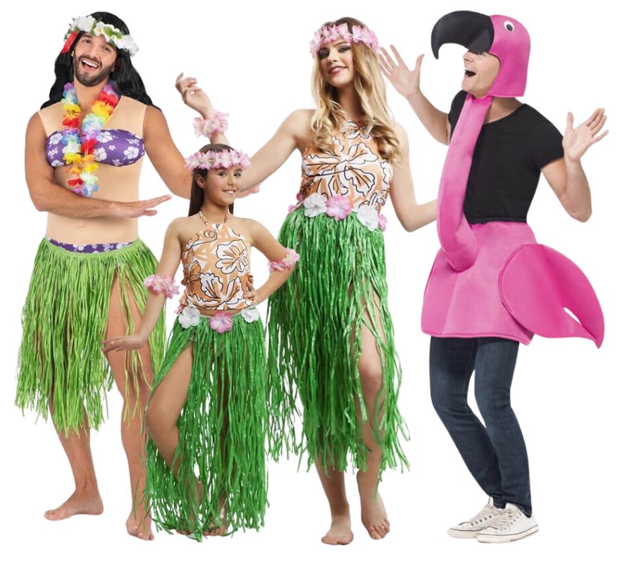 Hawaiian Group with Flamenco
