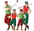 Grupo de jugadores de golf
