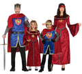 Grupo de medievales rojos