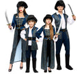 Grupo de piratas azules