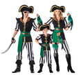 Grupo de piratas verdes