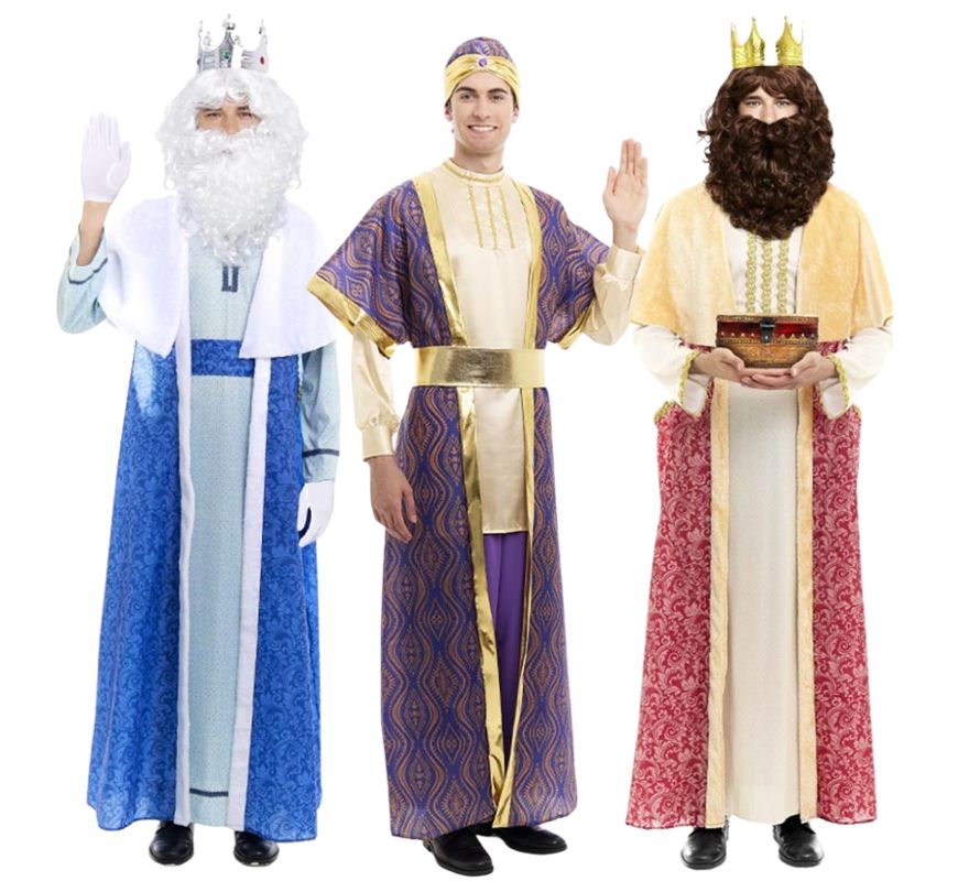 Translation missing: en.Grupo de Reyes Magos en colores claros