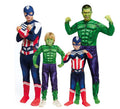 Grupo de superhéroes de cómic