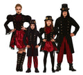 Grupo de vampiros góticos