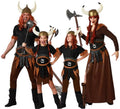 Grupo de vikingos con cinturón