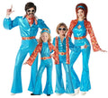 Grupo disco azul años 70