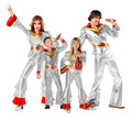 Grupo disco plateado