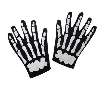 Guante de Esqueleto de adulto para Halloween