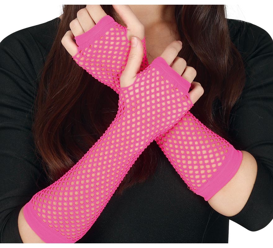 Guante de Malla Neón de 26 cm en varios colores