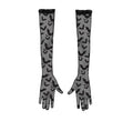 Guantes Calados negros de Murciélagos de 38 cm