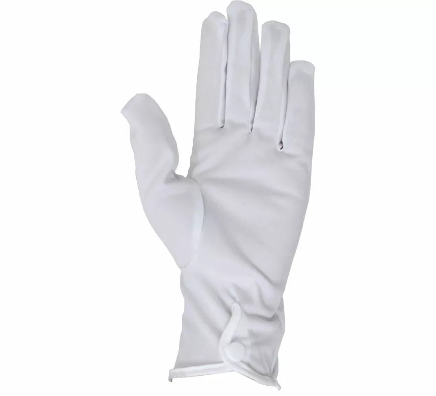 Translation missing: en.Guantes con Botón blancos de 24 cm