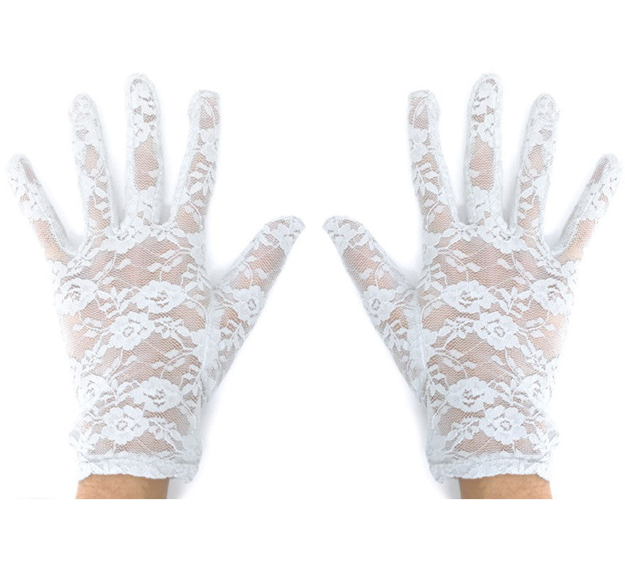 Translation missing: en.Guantes Cortos de Encaje para adultos en varios colores