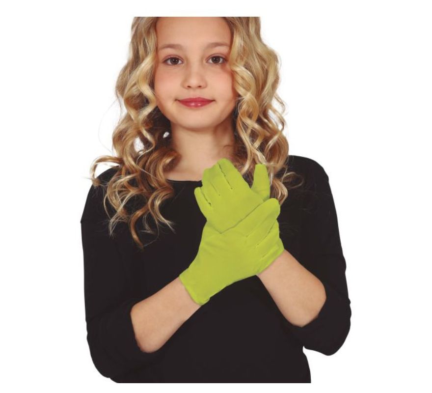 Translation missing: en.Guantes Cortos Infantiles en varios colores mate de 19 cm