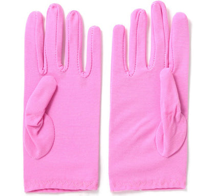 Guantes Cortos infantiles rosas