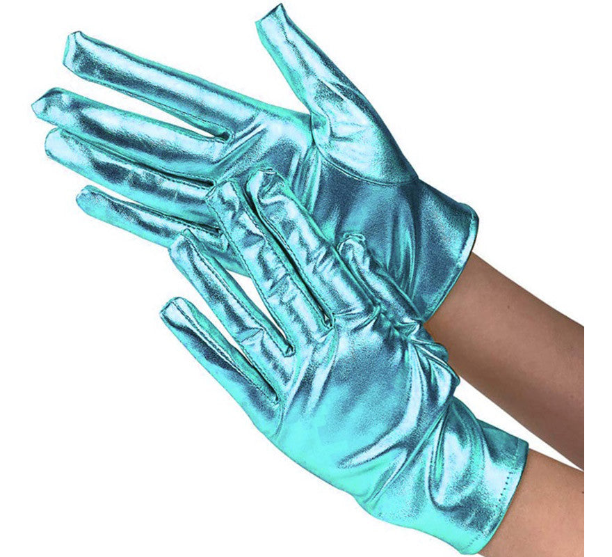 Guantes Cortos para adultos en varios colores Metalizados