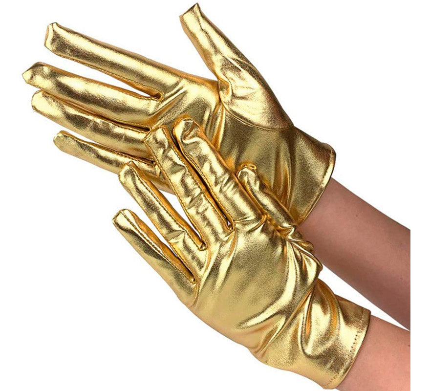Guantes Cortos para adultos en varios colores Metalizados