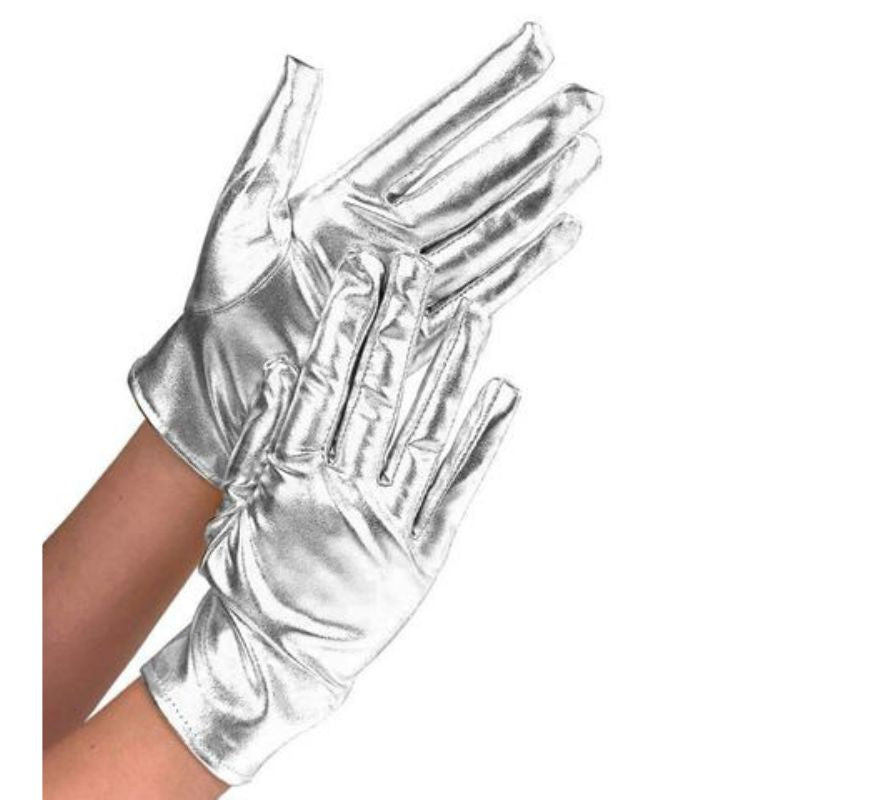 Guantes Cortos para adultos en varios colores Metalizados