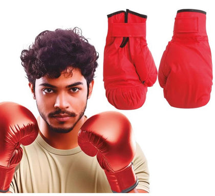Guantes de Boxeo rojos adulto