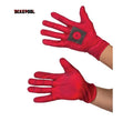 Guantes de Deadpool rojos para adulto