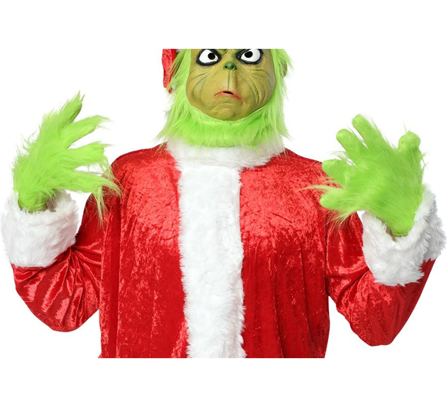 Translation missing: en.Guantes de Duendecillo Antinavideño verde para adultos