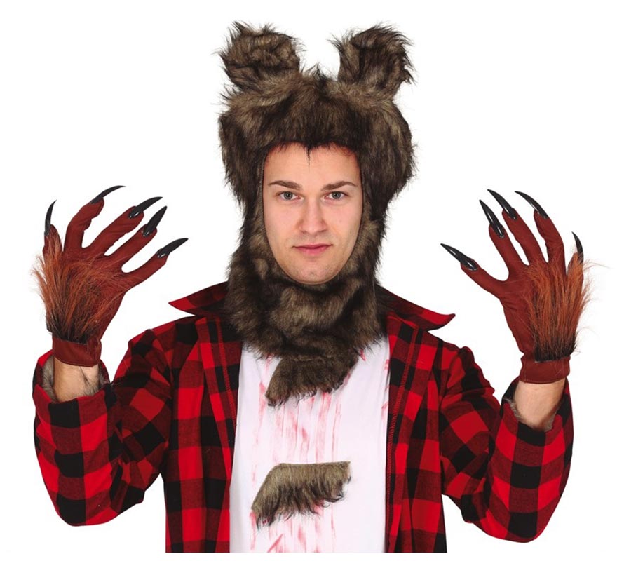 Guantes de Hombre Lobo con Garras