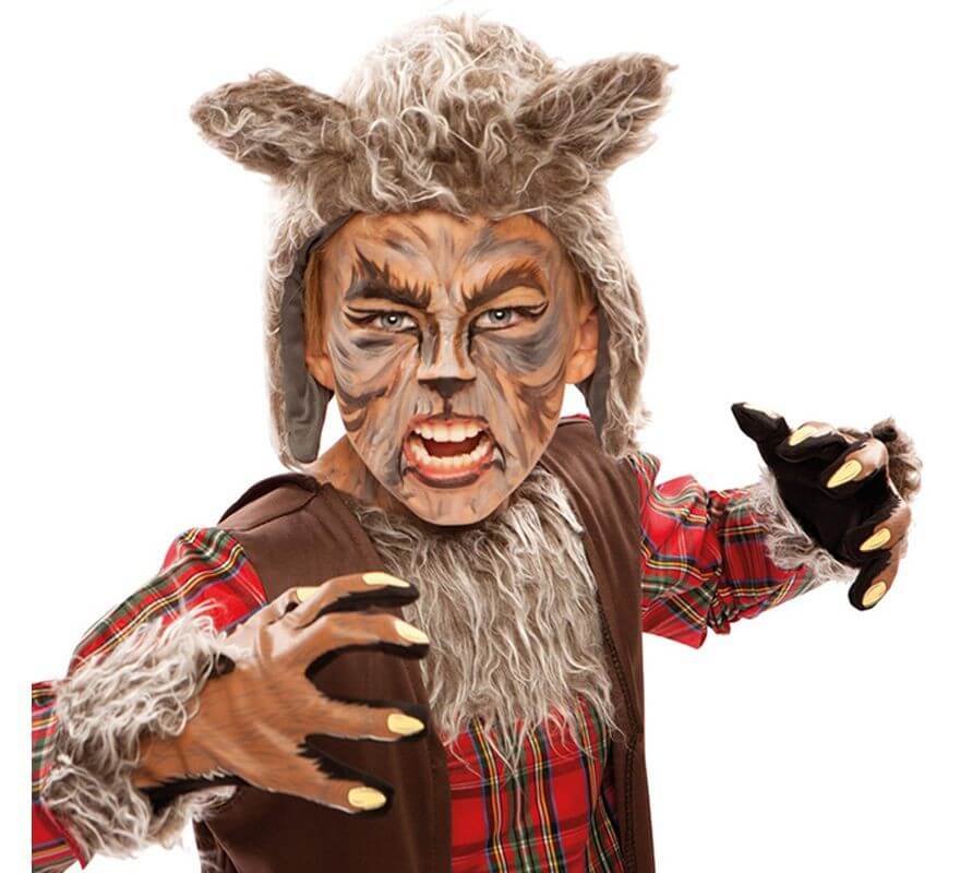 Guantes de Hombre Lobo para niños