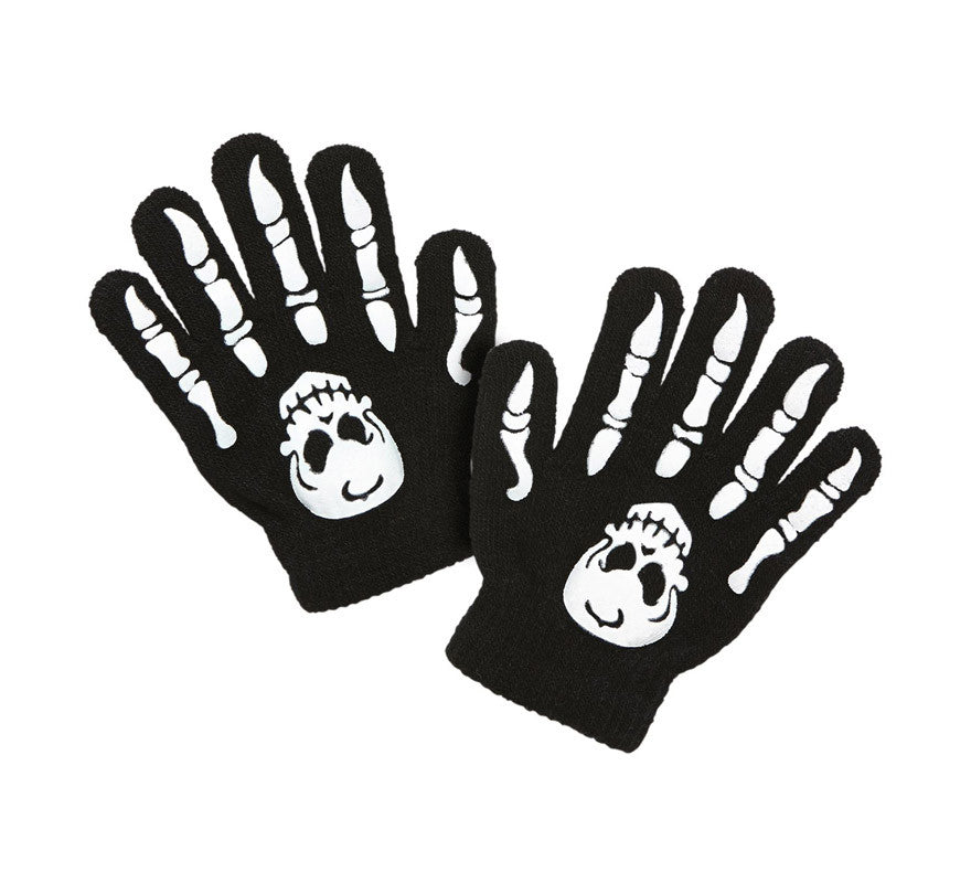 Translation missing: en.Guantes de Huesos con Calavera Infantiles