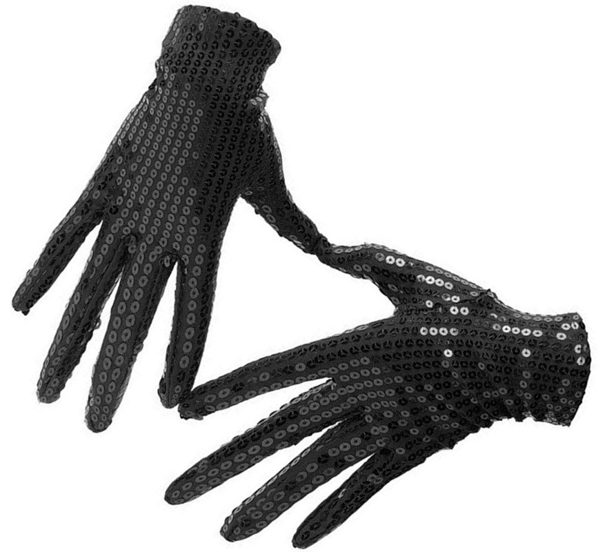 Guantes de Lentejuelas para adultos en varios colores