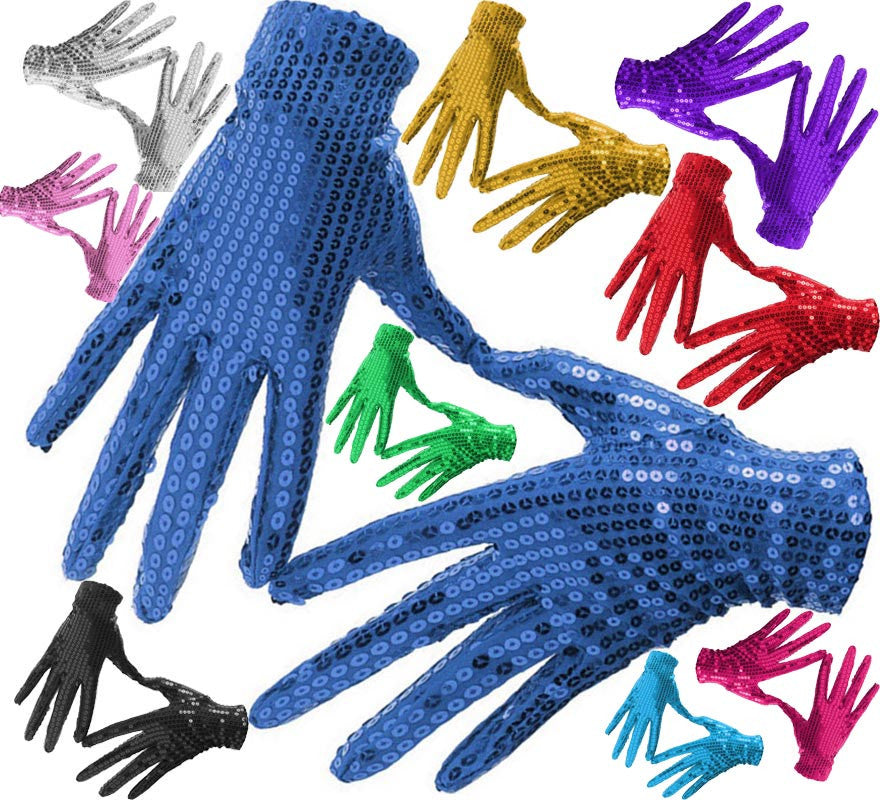 Translation missing: en.Guantes de Lentejuelas para adultos en varios colores