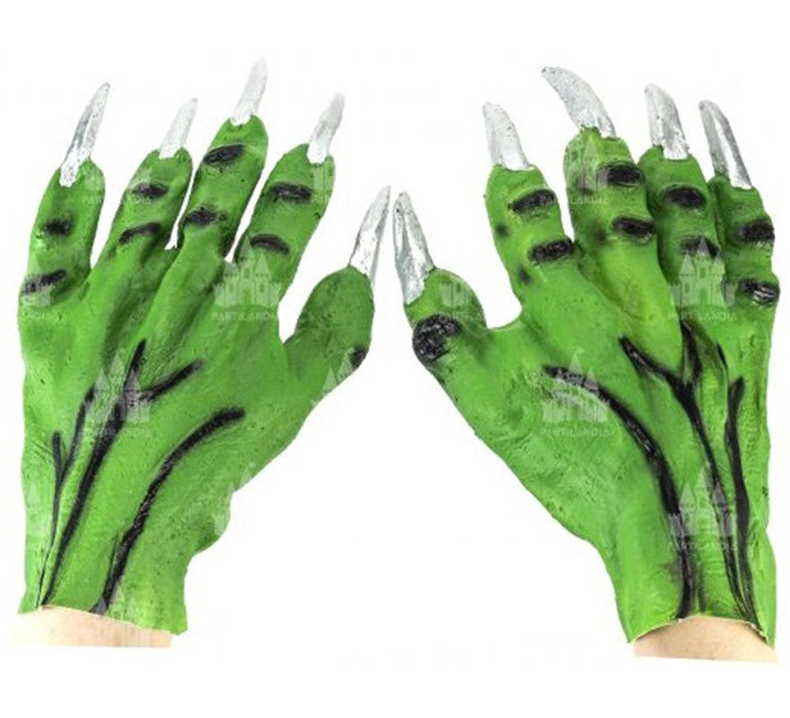 Translation missing: en.Guantes de Monstruo de Goma Verdes