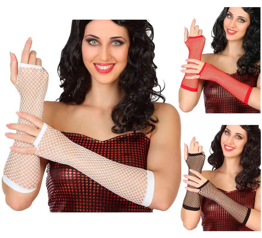 Guantes de Rejilla en varios colores