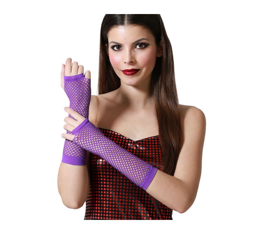 Guantes de Rejilla Largos en 5 colores