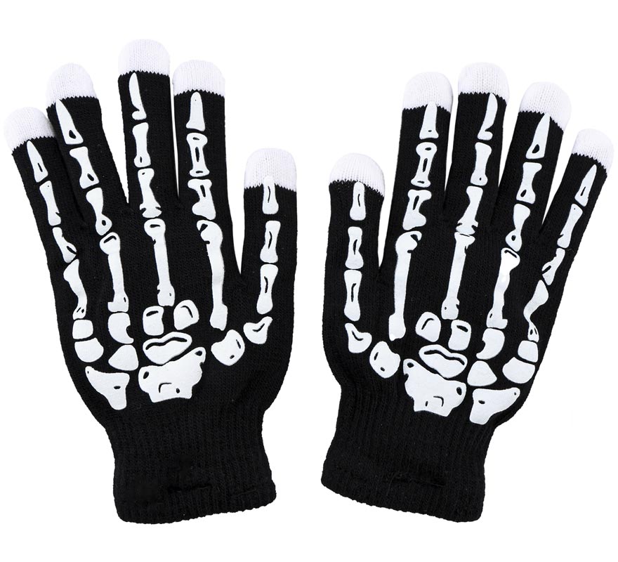 Guantes Esqueleto Led Adulto