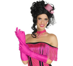 Fuchsia Cabaretera Gloves