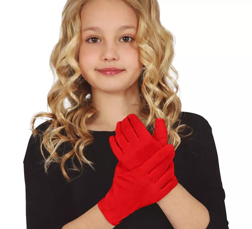 Translation missing: en.Guantes infantiles rojos