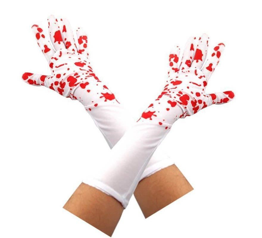 Translation missing: en.Guantes Largos blancos con Sangre
