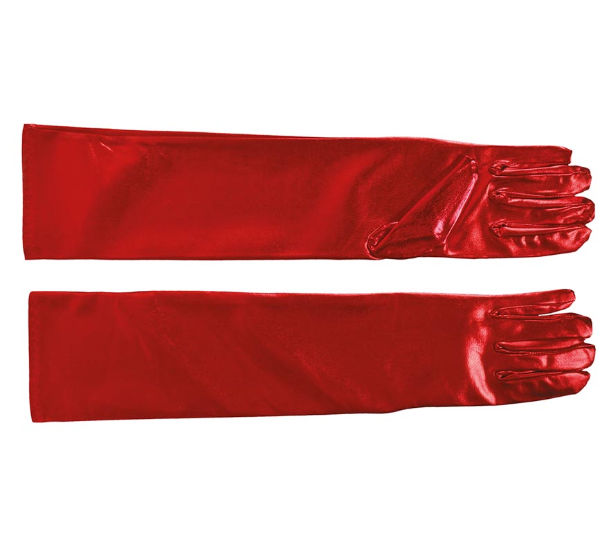 Translation missing: en.Guantes Largos color rojo 44 cm