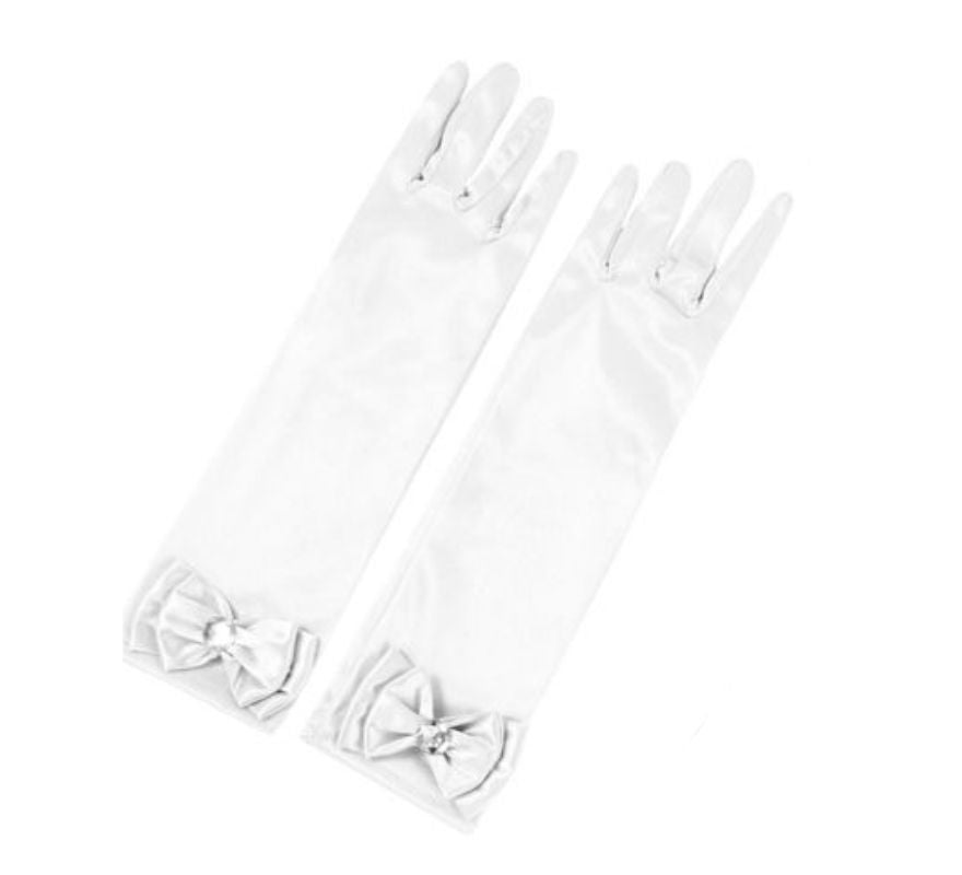 Translation missing: en.Guantes Largos con Lazo infantiles en varios colores
