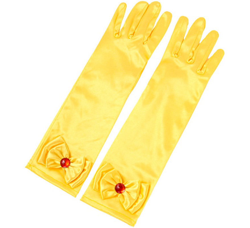 Translation missing: en.Guantes Largos con Lazo infantiles en varios colores