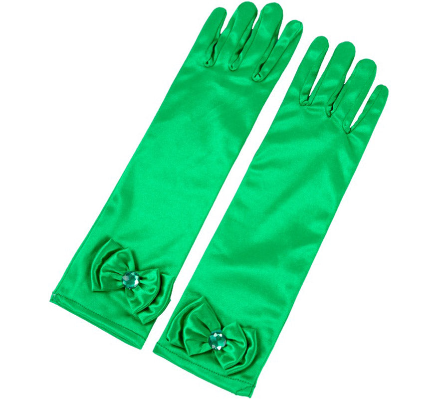 Guantes Largos con Lazo infantiles en varios colores