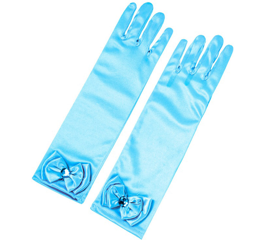 Guantes Largos con Lazo infantiles en varios colores