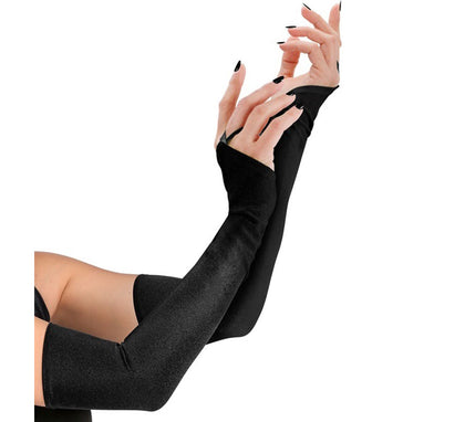 Guantes Largos Sin Dedos de 43 cm